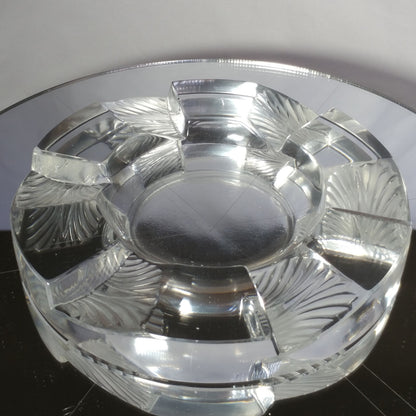 Lalique Crystal Cuba Ashtray