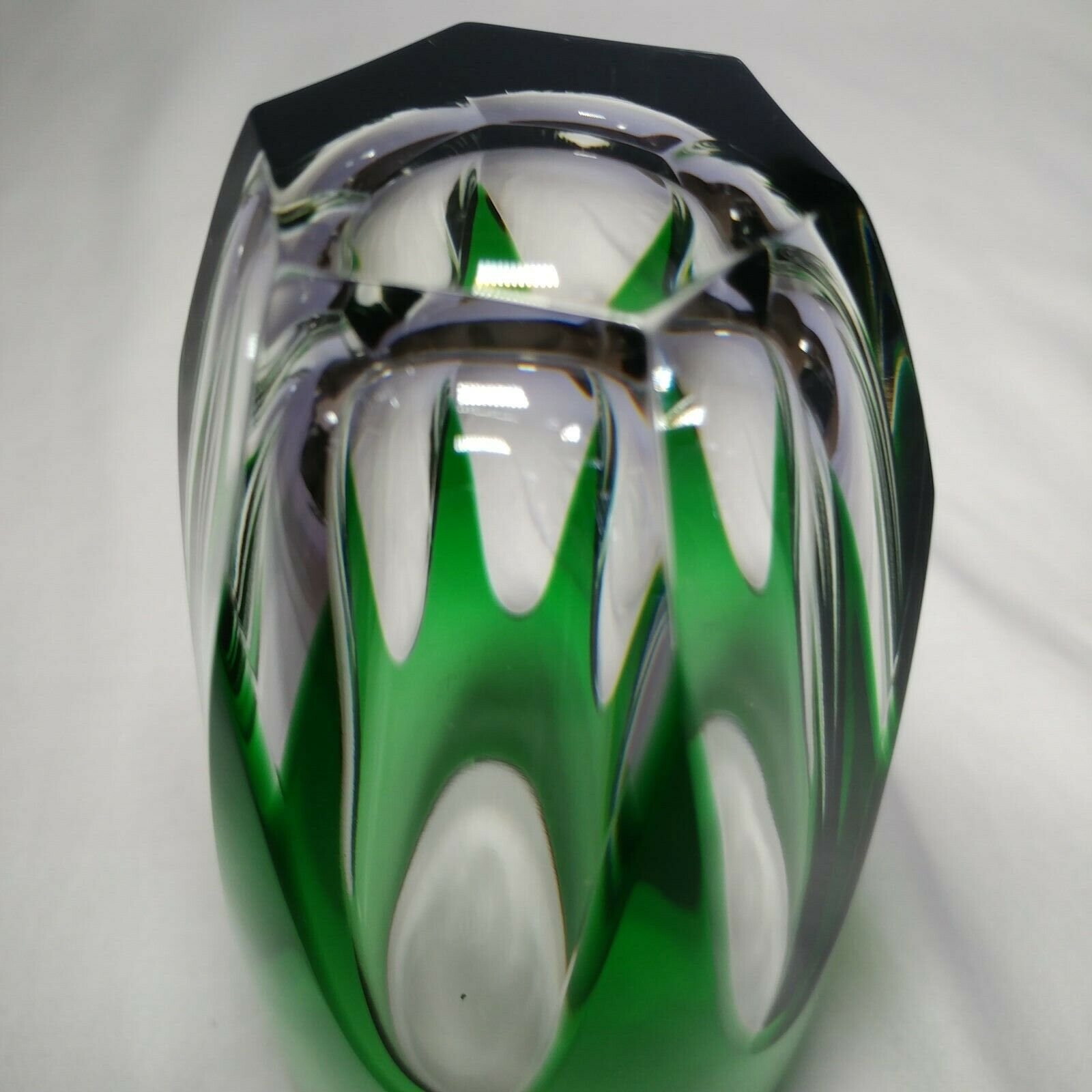 Fabergé Crystal Emerald Green Glass