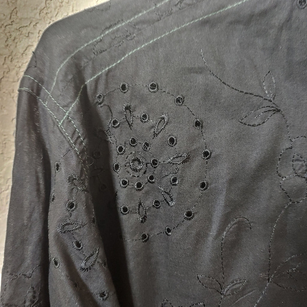 Georg Roth | Los Angeles | Men's Black Long sleeve Button down Casual Shirt
