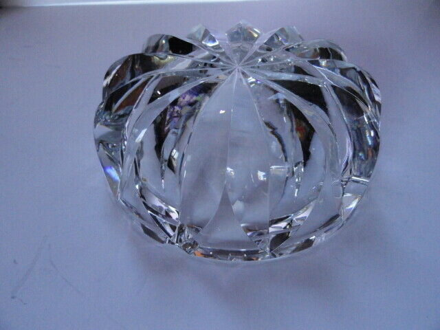 Saint Louis Clear Ashtray 7" diameter
