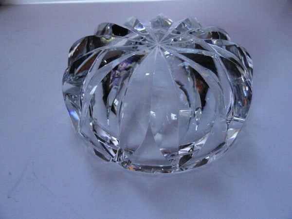 Saint Louis Clear Ashtray 7" diameter