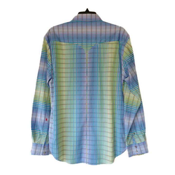 Robert Graham - Colorful Long Sleeve - Men's Medium Button Down Classic Fit