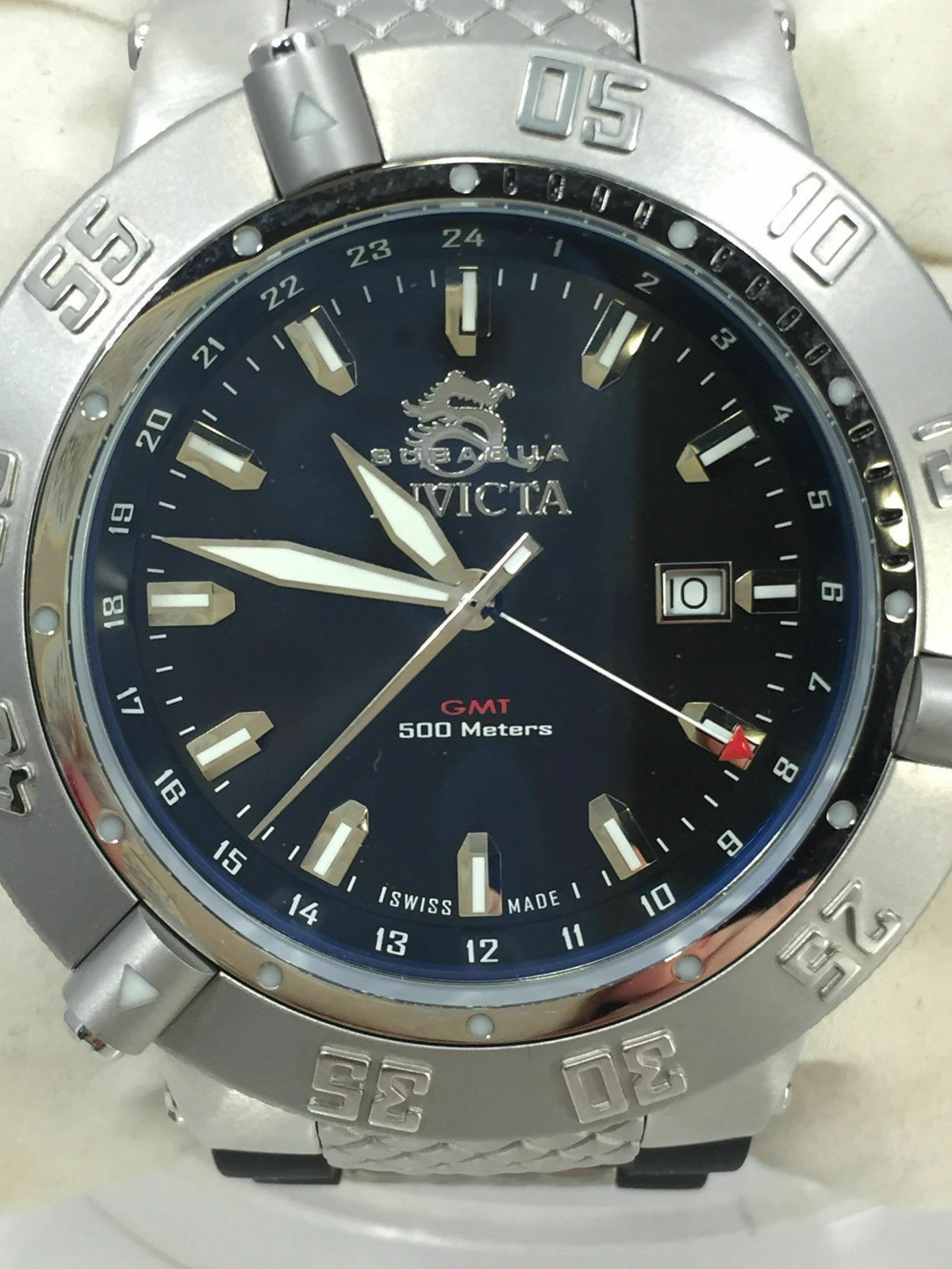 INVICTA SUBAQUA NOMA III MENS QUARTZ 50MM BLACK CASE STAINLESS STEEL DIAL
