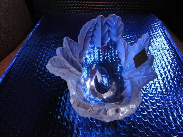 Lalique Crystal "Compiegne" Frosted Bowl