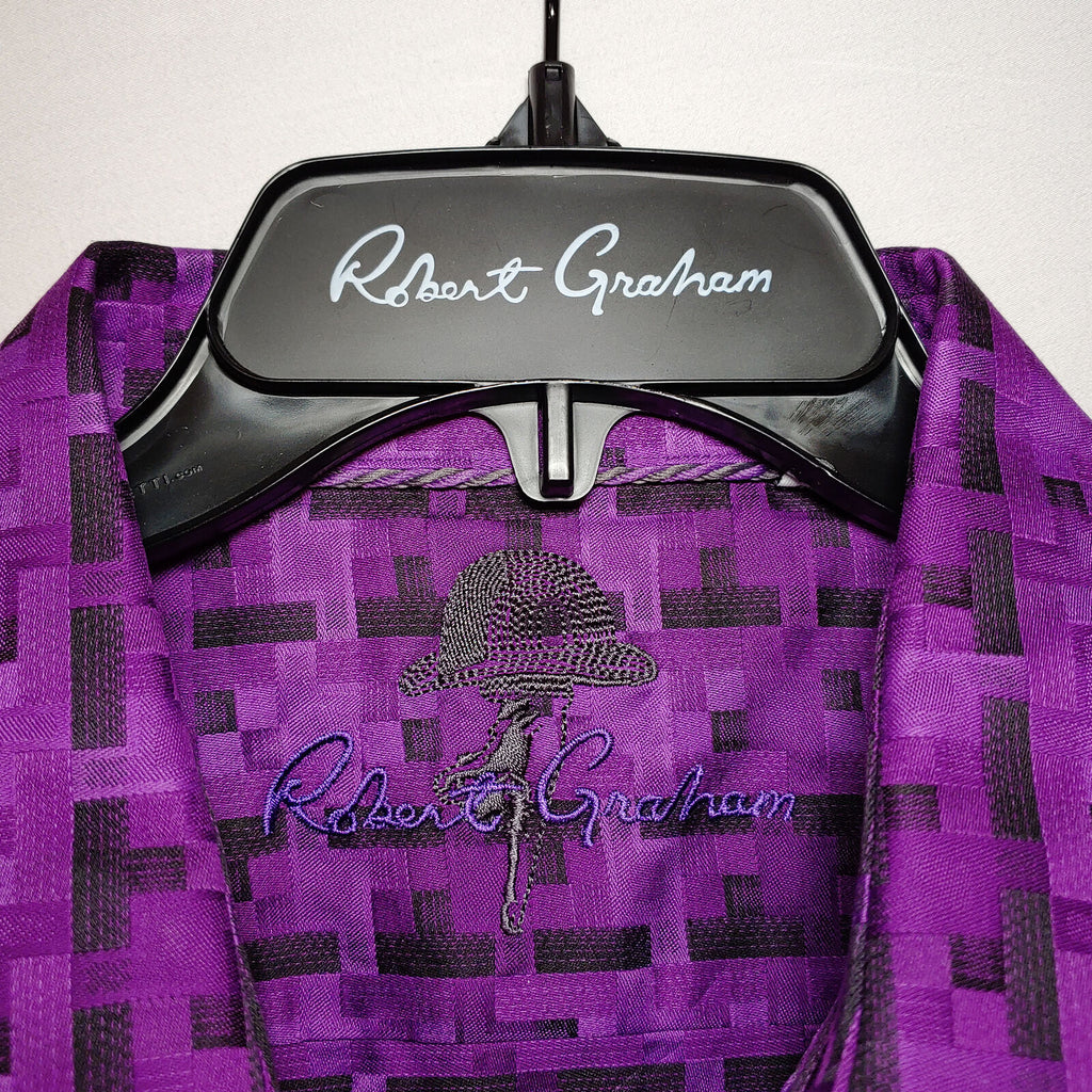 Robert Graham - Colorful Long Sleeve - Men's Medium Button Down Classic Fit