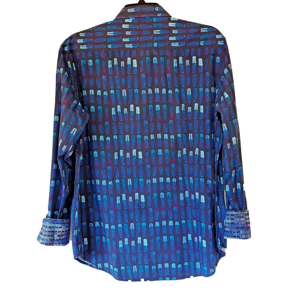 Robert Graham - Colorful Long Sleeve - Men's Medium Button Down Classic Fit