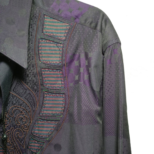 Robert Graham - Colorful Long Sleeve - Men's Medium Button Down Classic Fit  New