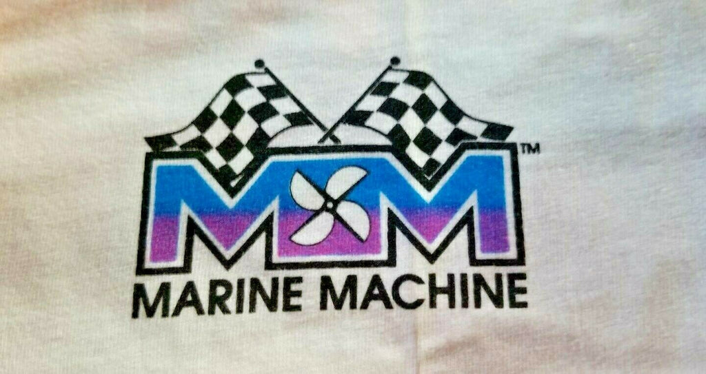 Marine Machine  " Who's Steering Your Boat ? " Power Boating Beefy-T Shirt