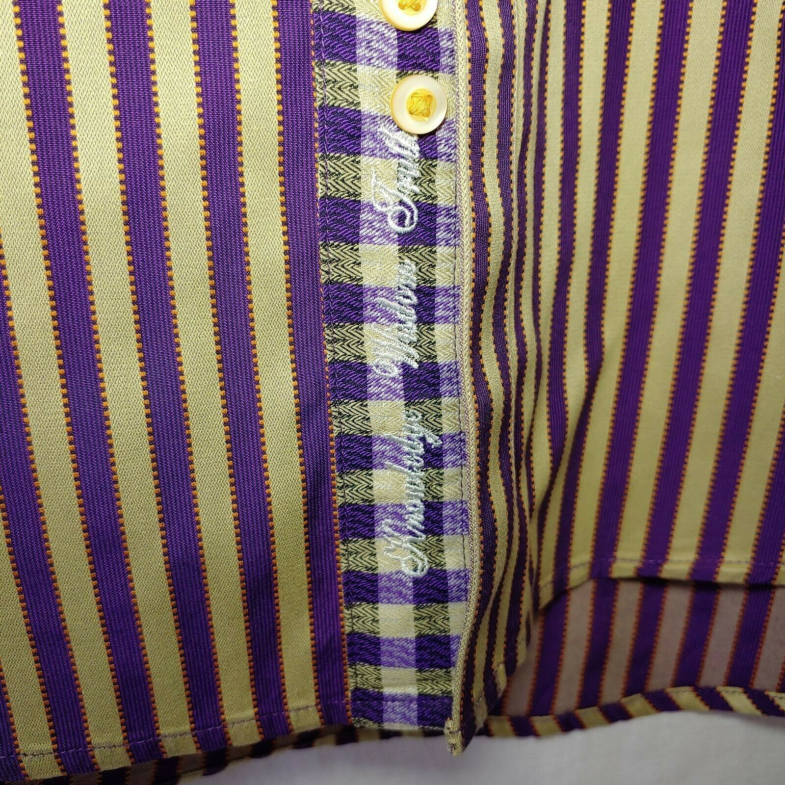 Robert Graham - Colorful Long Sleeve - Men's Medium Button Down Classic Fit