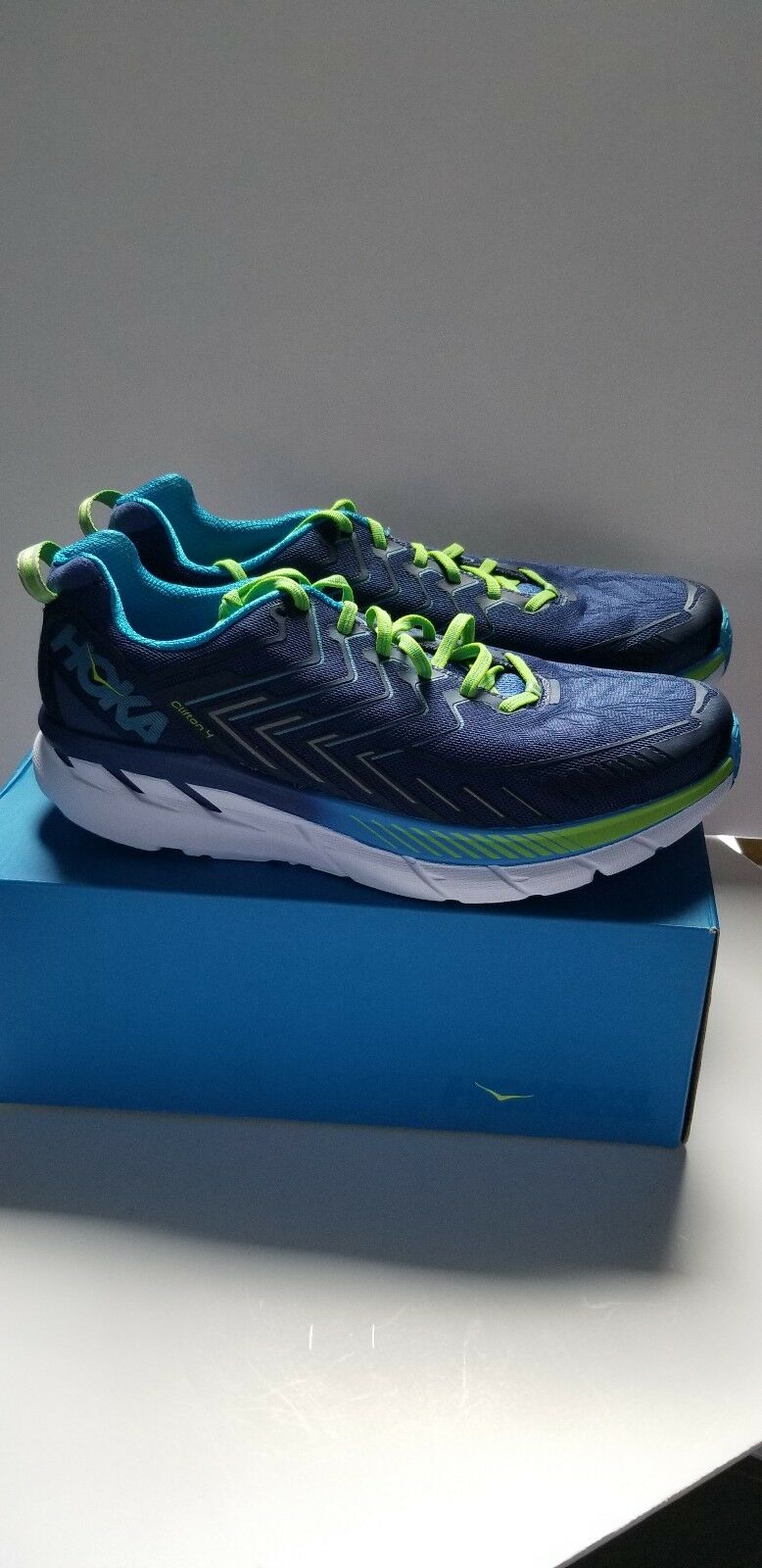 Hoka One One Clifton 4 Running Shoes Size 12 " NIB
