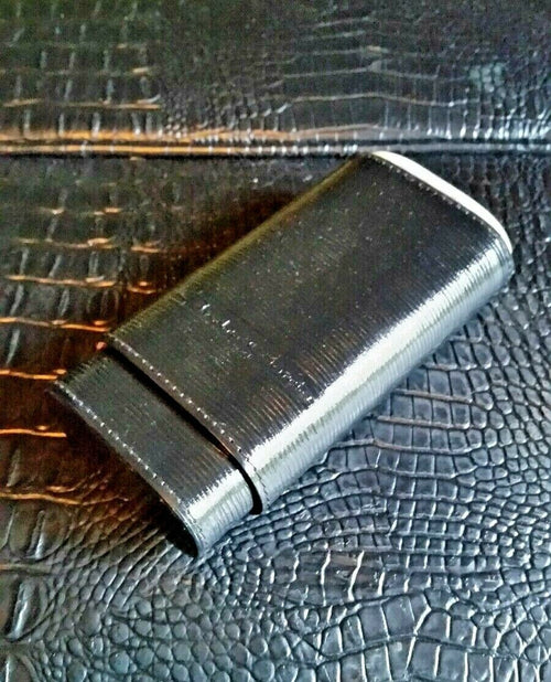 Andre Garcia Black  leather  case