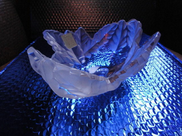 Lalique Crystal "Compiegne" Frosted Bowl
