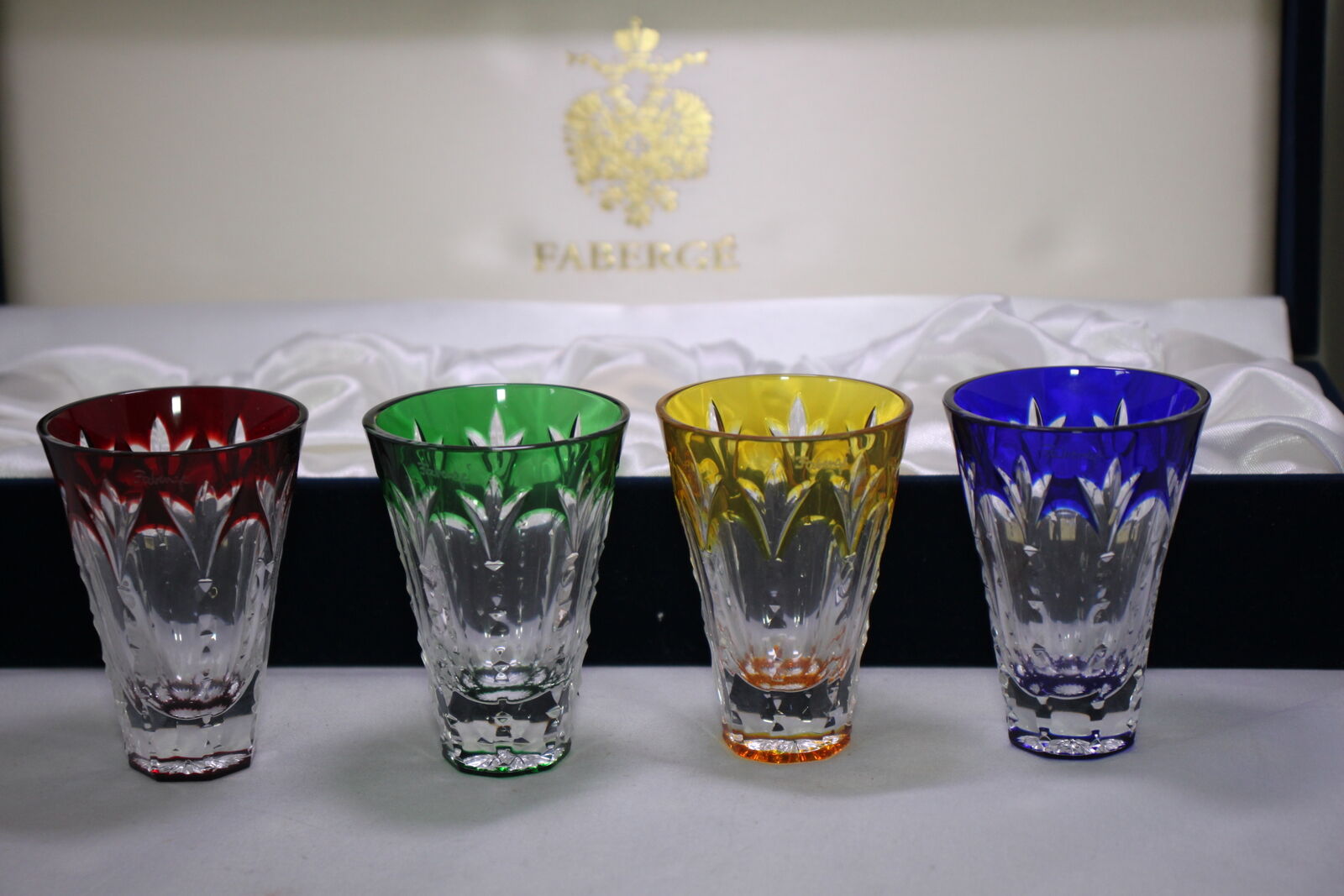 Faberge Royal Palais Vodka Shot Glasses