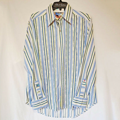 Robert Graham - Colorful Long Sleeve - Men's Medium Button Down Classic Fit