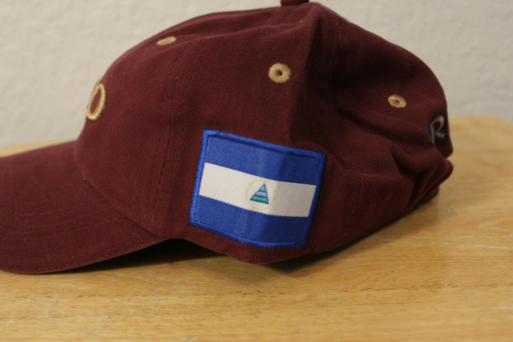 CAO Red Embroidered Baseball cap