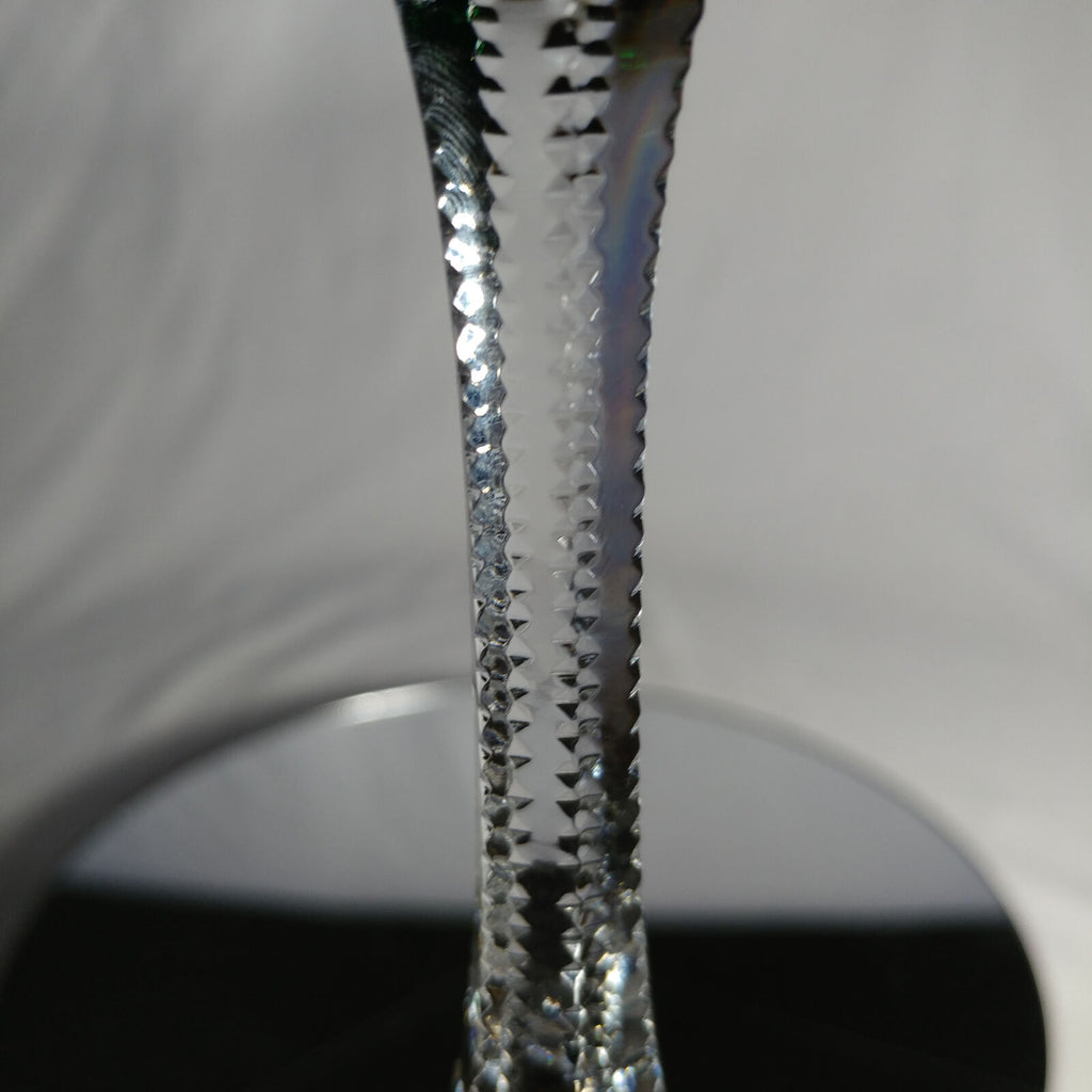 Faberge Emerald Green Odessa Crystal Glass