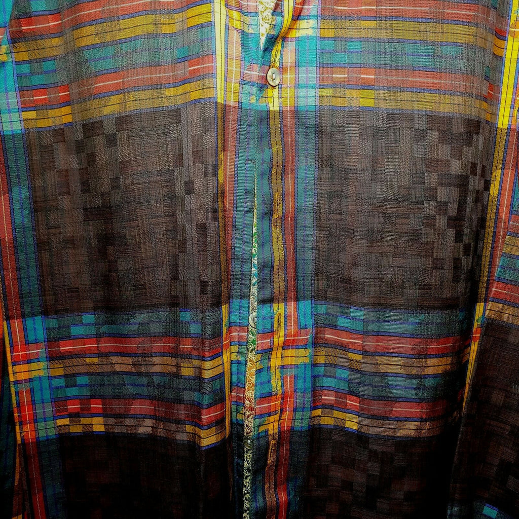 Robert Graham - Colorful Long Sleeve - Men's Medium Button Down Classic Fit