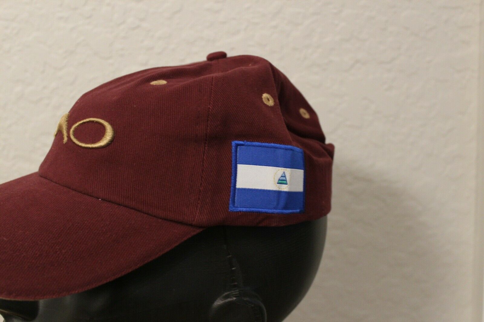 CAO Red Embroidered Baseball cap