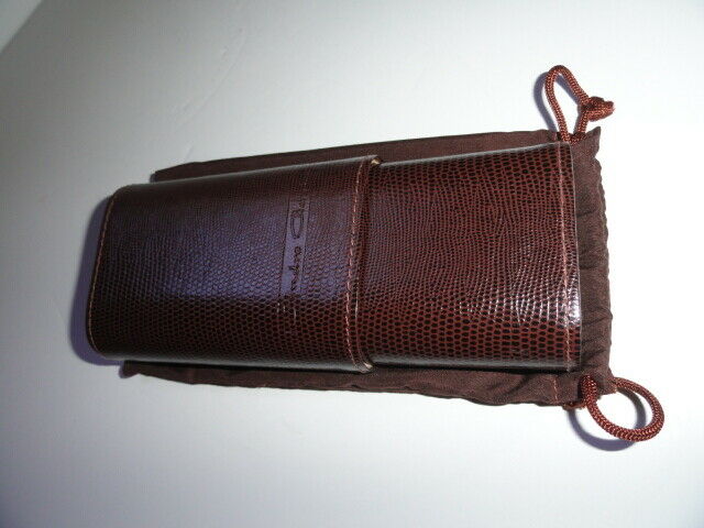 Andre Garcia Dark Brown Horizontal leather  case