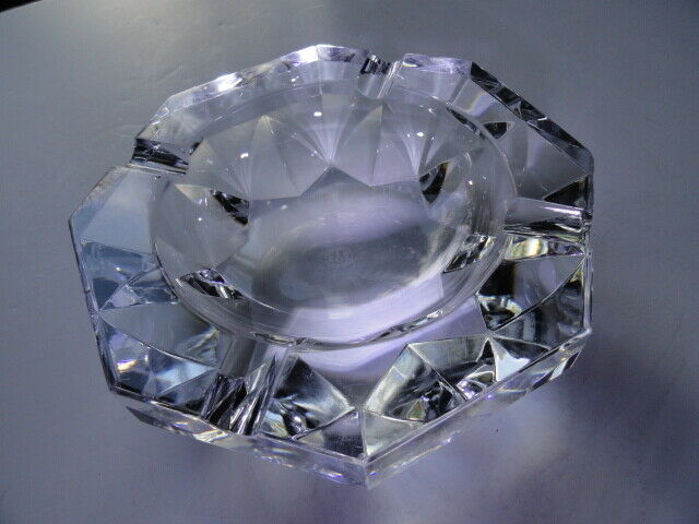 Baccarat Crystal Ashtray