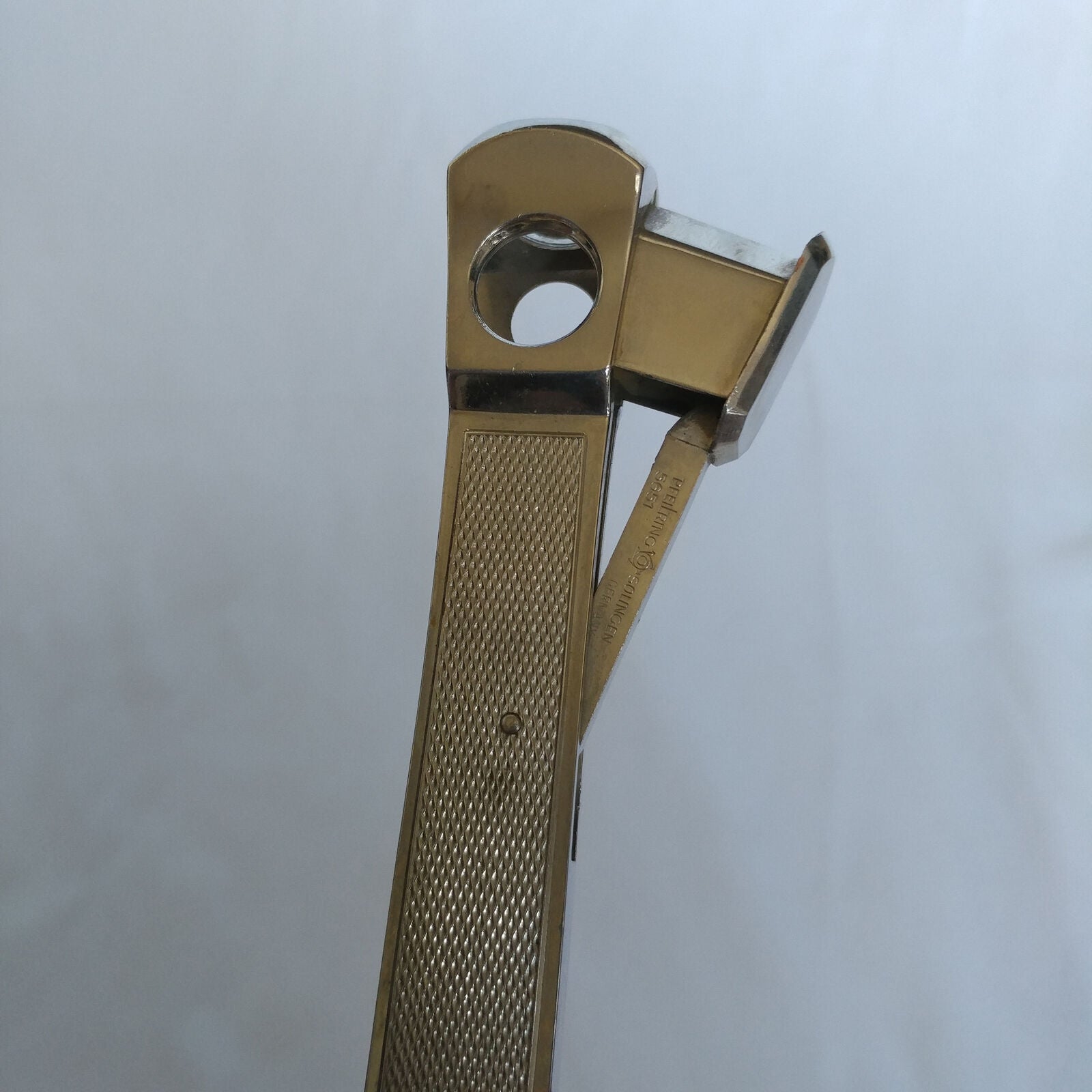 Vintage Cigar Cutter/Punch w/Box Opener and Metal Handle