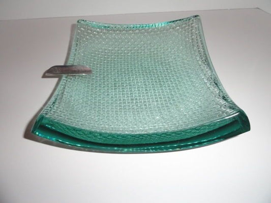 Stephen Schlanser Studio Art Glass Ashtray