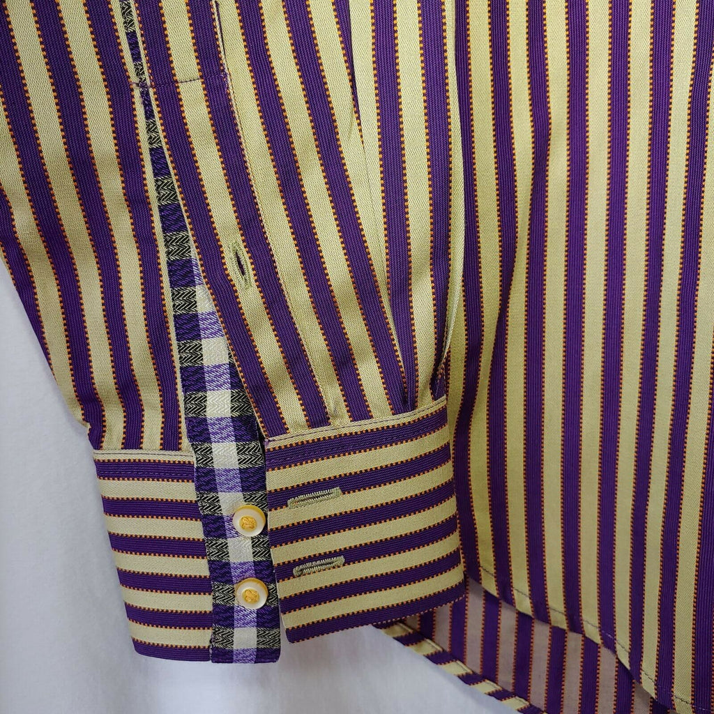 Robert Graham - Colorful Long Sleeve - Men's Medium Button Down Classic Fit