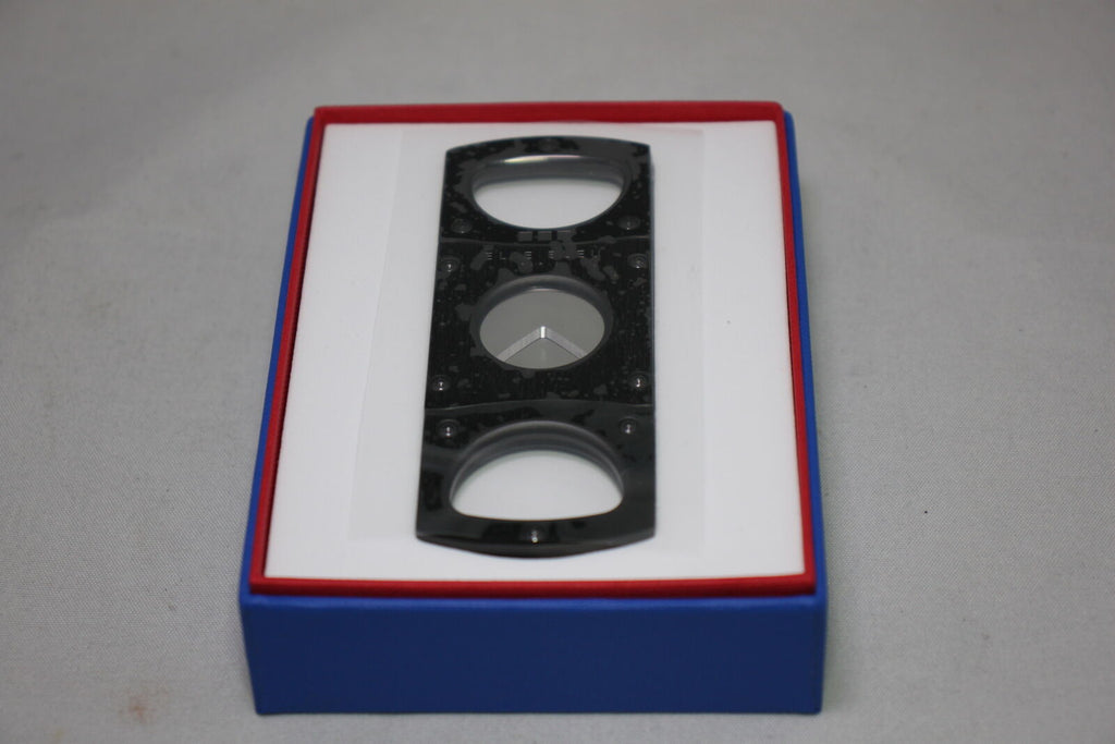 Elie Bleu Cigar Cutter, Black Finish | EBC1001 New In Box