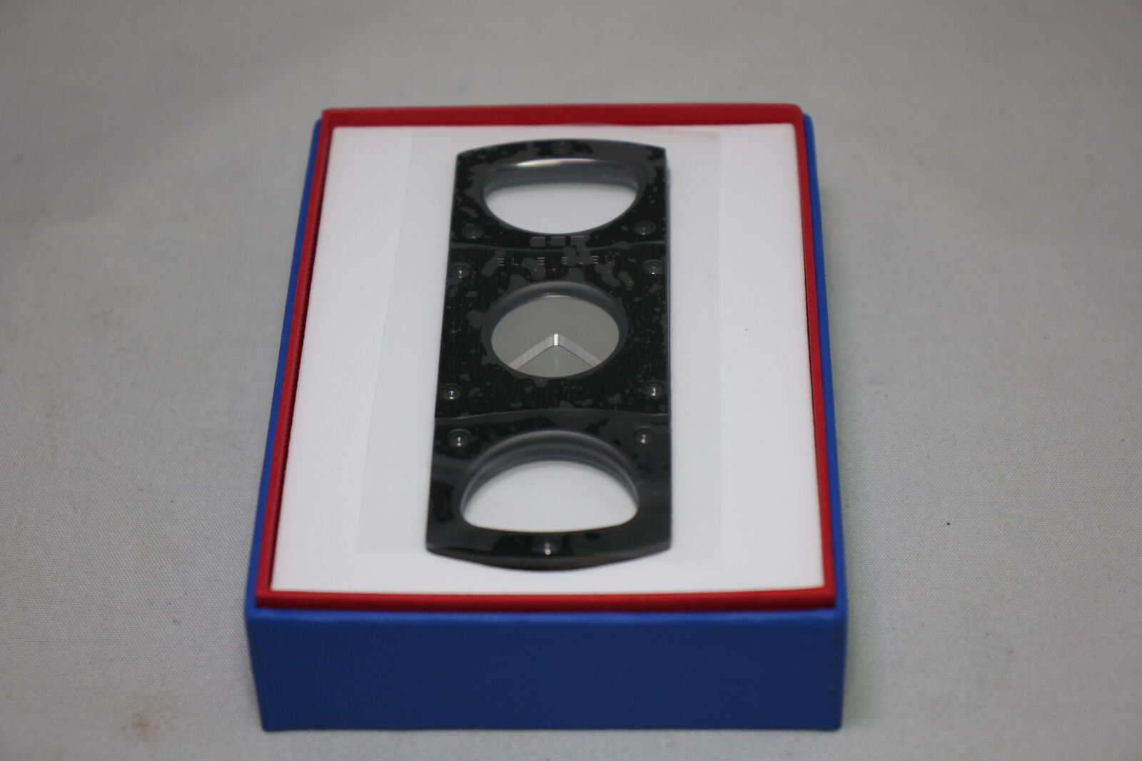 Elie Bleu Cigar Cutter, Black Finish | EBC1001 New In Box