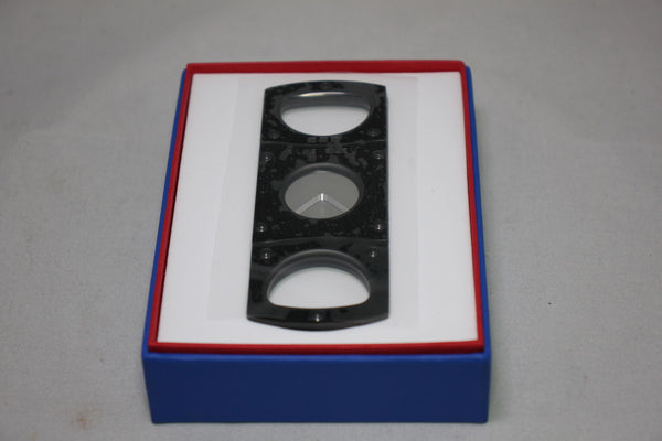 Elie Bleu Cigar Cutter, Black Finish | EBC1001 New In Box