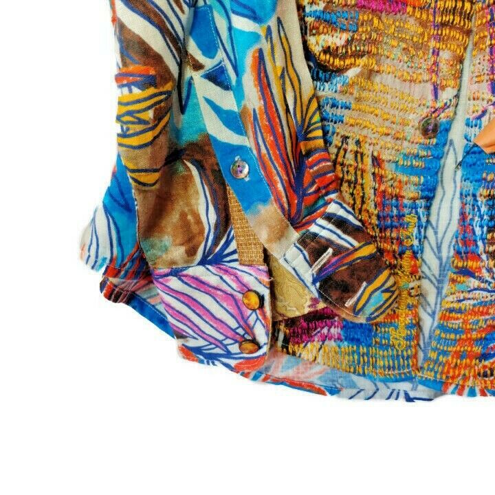 Robert Graham - Colorful Long Sleeve - Men's Medium Button Down Classic Fit