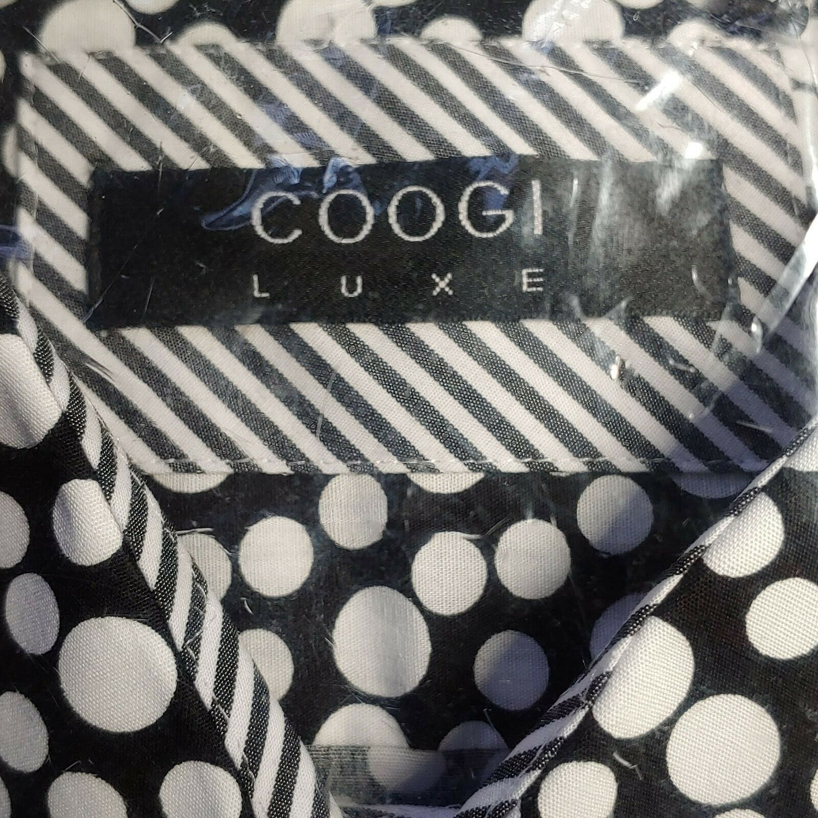 Coogi Luxe | Black & White | Men's Large | Style: CG42-4