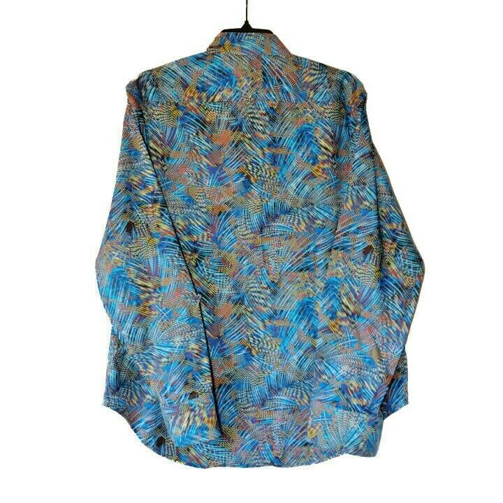 Robert Graham - Colorful Long Sleeve - Men's Medium Button Down Classic Fit