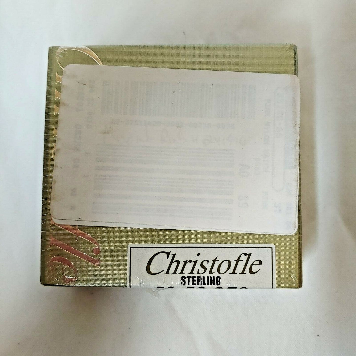Christofle Sterling Golf Money Clip | New In Box