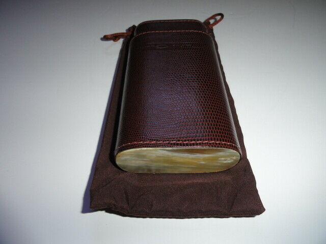Andre Garcia Dark Brown Horizontal leather  case