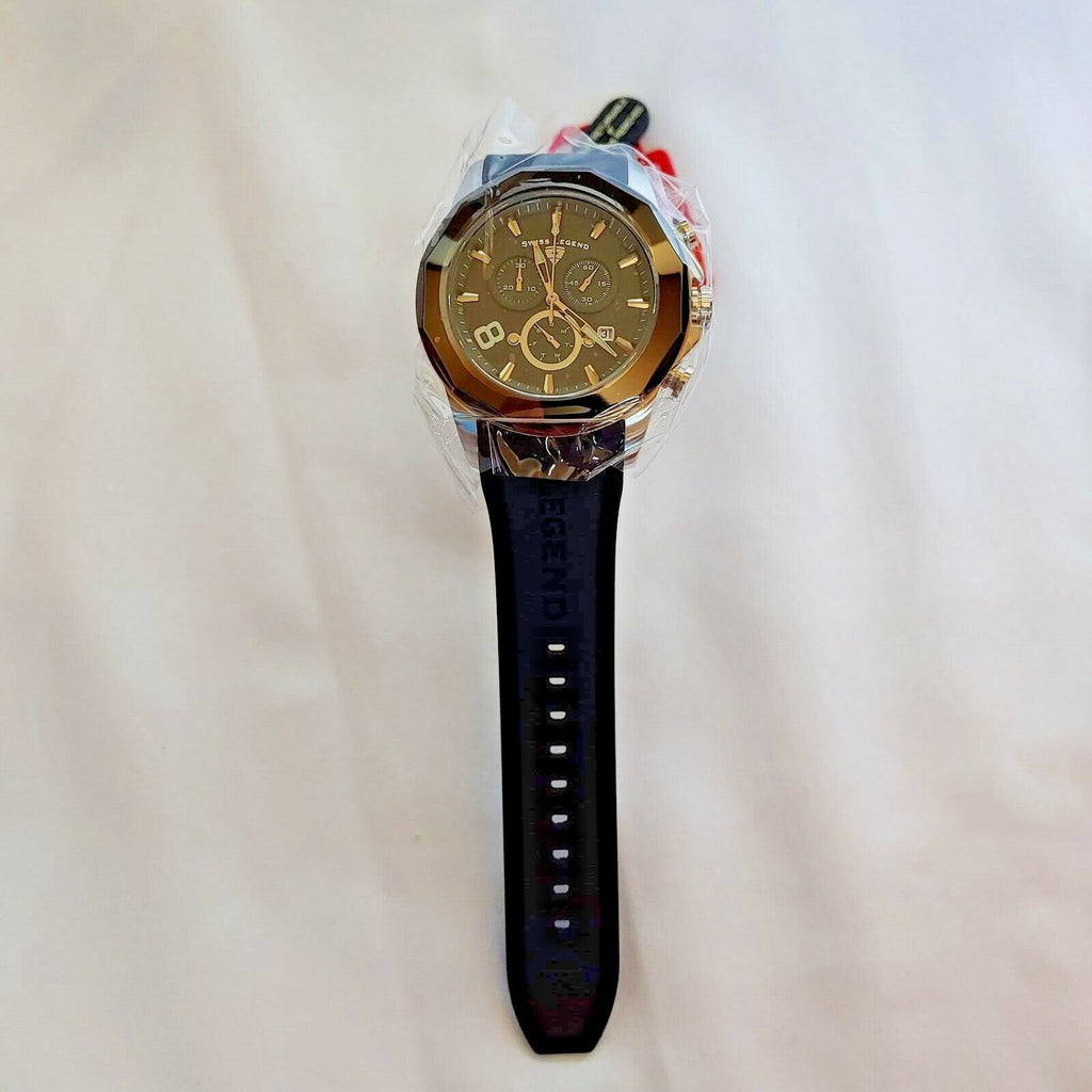 Swiss Legend | Men's 10042-014-GMB Monte Carlo Black/Grey Watch