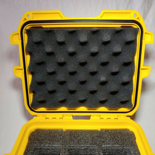 Invicta IG0097-SM1S-Y 3 Slot Yellow Plastic Watch Box Case