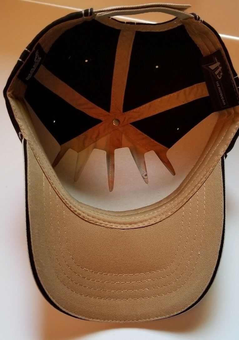 Mack Trucks Black & Tan Canvas  Baseball Cap