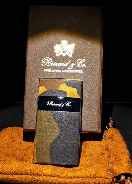 Brizard and Co Camo Pattern  Case, Cutter and Lighter Combo