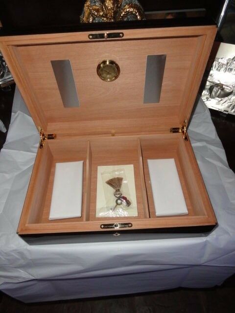 Elie Bleu Macassar Ebony Humidor 110 ct