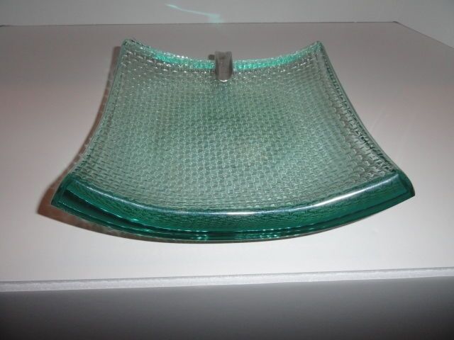 Stephen Schlanser Studio Art Glass Ashtray