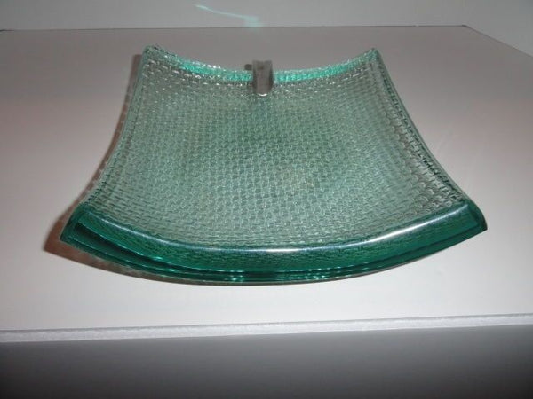 Stephen Schlanser Studio Art Glass Ashtray