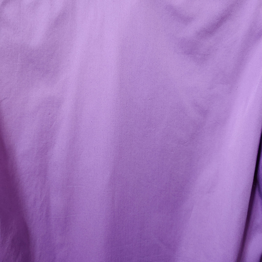 Deluxe Collection | Men's Purple Long sleeve Button down Casual Shirt | Sz. 3