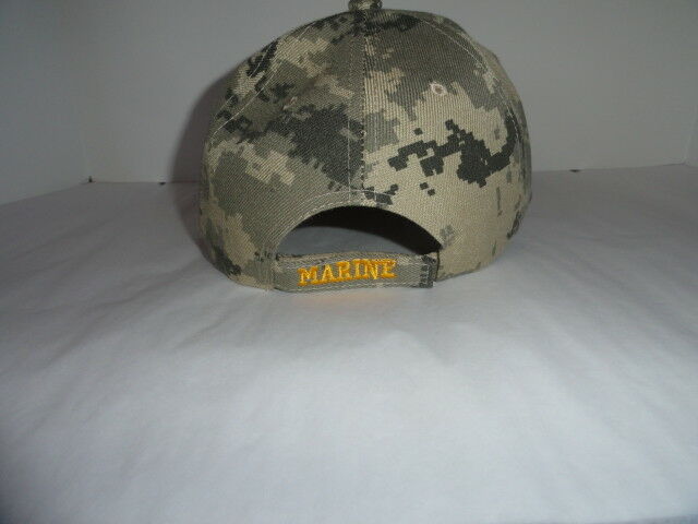 USMC Bulldog ashtray &  USMC Camo Baseball Cap Combo