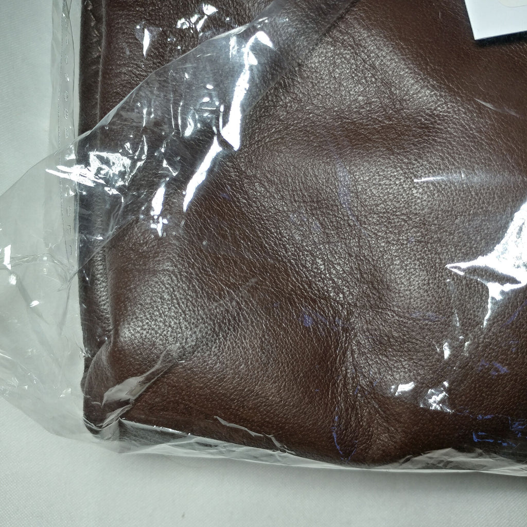 Decimal | Men's Brown Leather Jacket | Size: Large | Style:U60-L | NEW