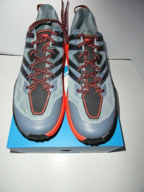 Hoka One Speedcoat 3 Gray and Orange  size 13 M