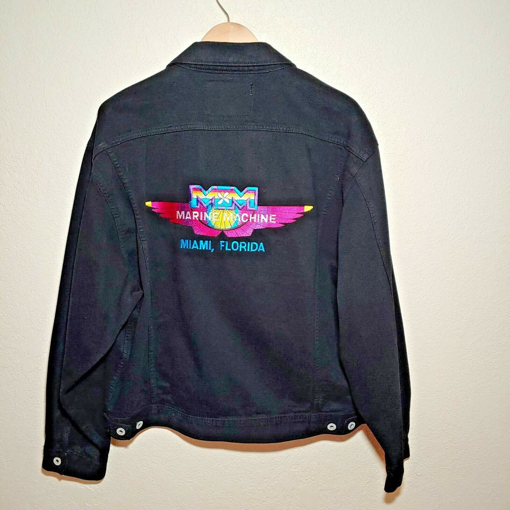 Edwin Company Limited | Custom Miami Marine Racing Denim Jacket