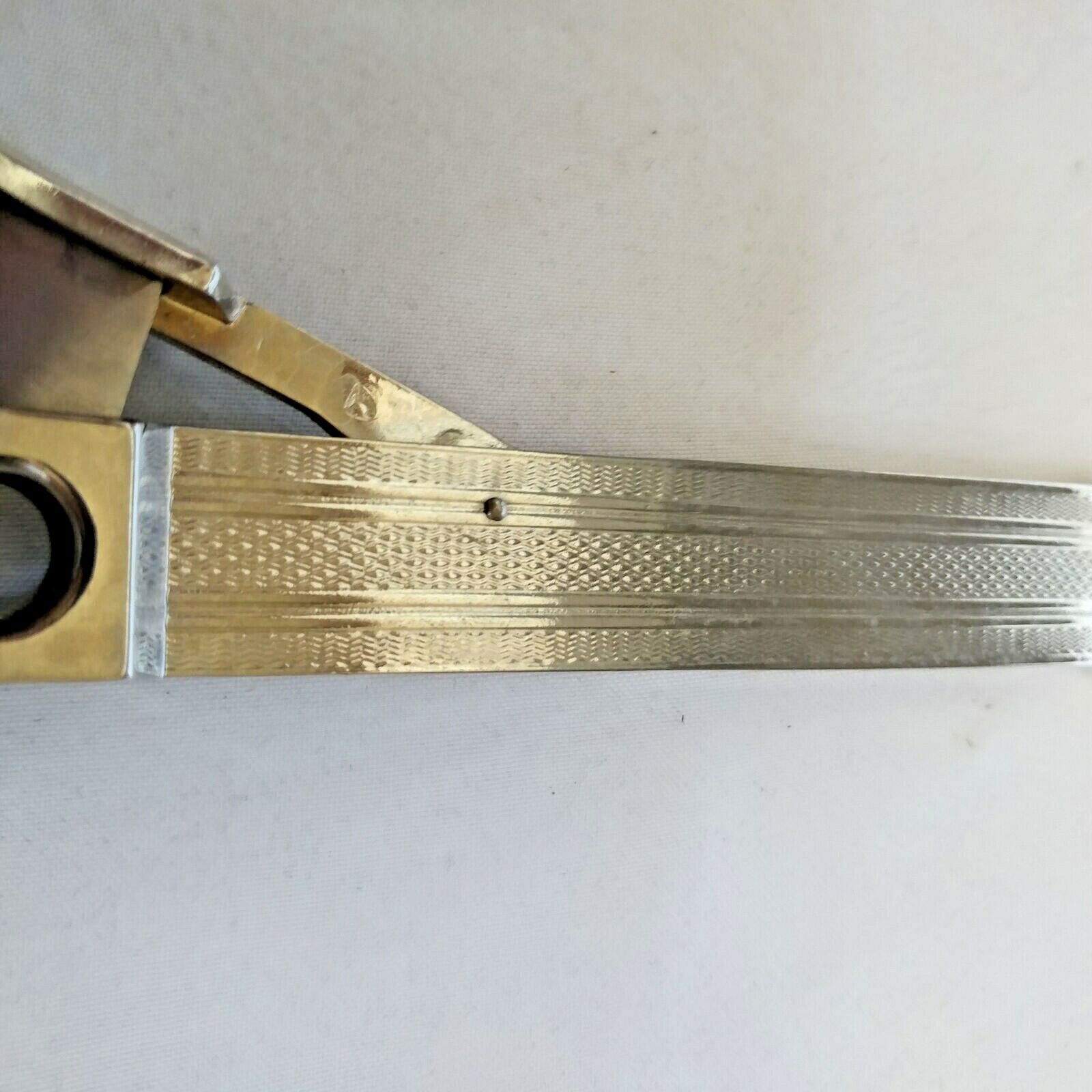 DETAILED METAL HANDLE CIGAR CUTTER DONATUS SOLINGEN GERMANY