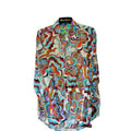 Robert Graham Colorful Long Sleeve Button-Down Shirt - Men's Medium