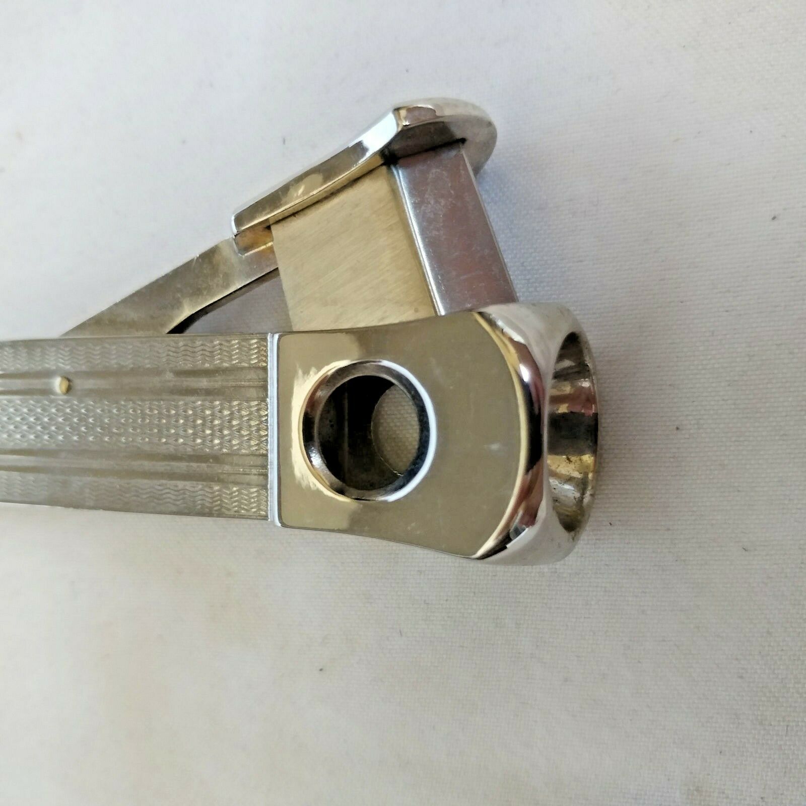 DETAILED METAL HANDLE CIGAR CUTTER DONATUS SOLINGEN GERMANY